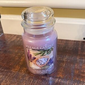 Lavender Sea Salt Jar Candle